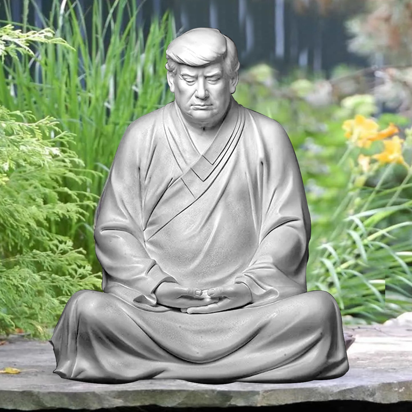 Trump Zen Master Figurine: Serenity Meets Strength